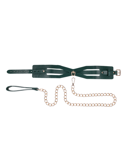SPORTSHEETS INDICA CUTOUT COLLAR AND LEASH
