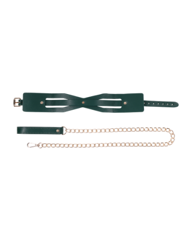 SPORTSHEETS INDICA CUTOUT COLLAR AND LEASH