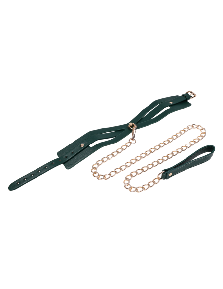 SPORTSHEETS INDICA CUTOUT COLLAR AND LEASH