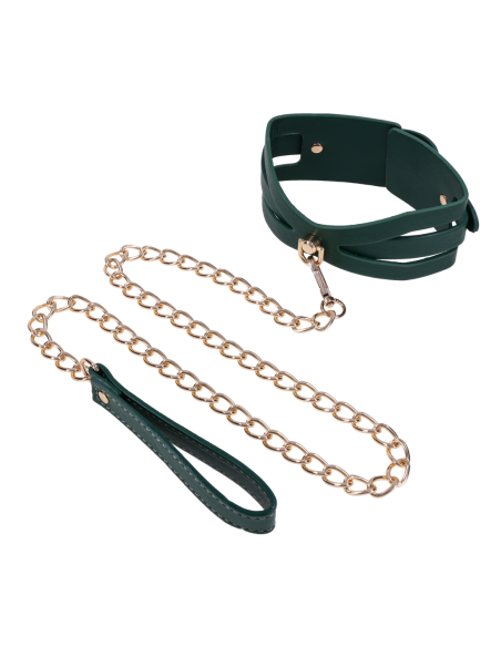 SPORTSHEETS INDICA CUTOUT COLLAR AND LEASH