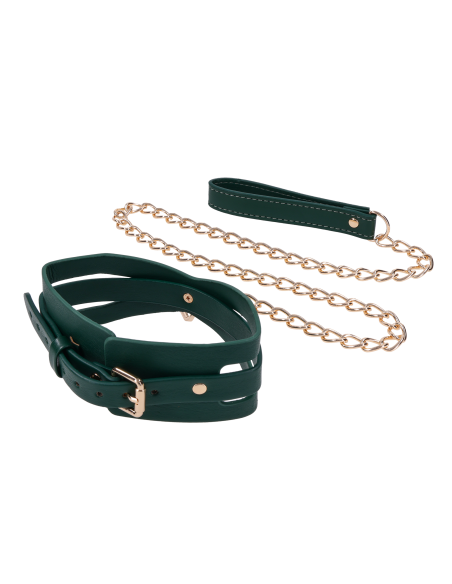 SPORTSHEETS INDICA CUTOUT COLLAR AND LEASH