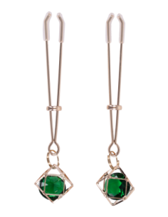 SPORTSHEETS INDICA CRYSTAL NIPPLE CLIPS