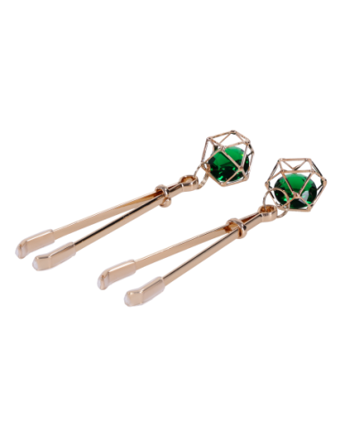 SPORTSHEETS INDICA CRYSTAL NIPPLE CLIPS