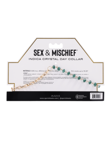 SPORTSHEETS INDICA CRYSTAL DAY COLLAR