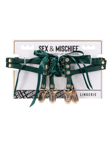 SPORTSHEETS INDICA LACED UP GARTERS