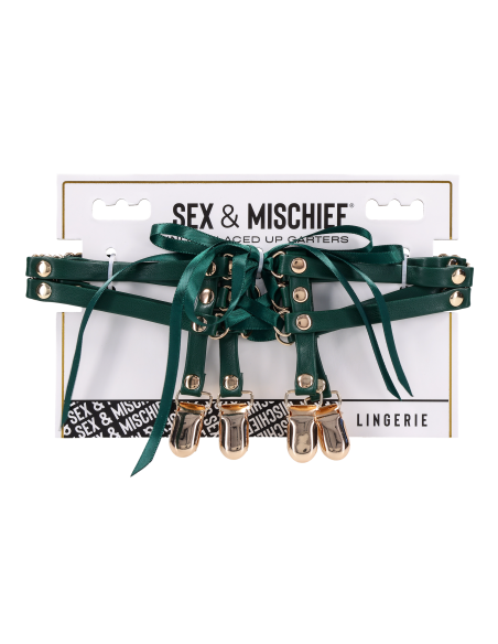 SPORTSHEETS INDICA LACED UP GARTERS