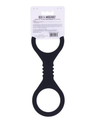 SPORTSHEETS SHADOW SMALL SILICONE CUFFS