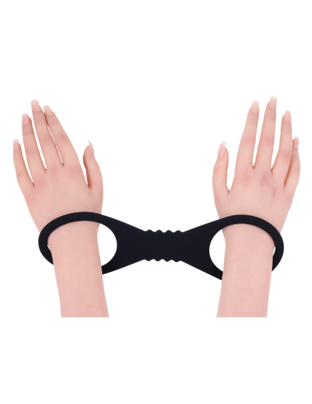 SPORTSHEETS SHADOW LARGE SILICONE CUFFS