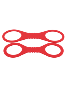 SPORTSHEETS AMOR SMALL SILICONE CUFFS 2