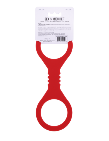 SPORTSHEETS AMOR SMALL SILICONE CUFFS