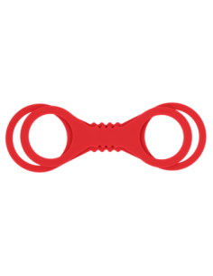 SPORTSHEETS AMOR LARGE SILICONE CUFFS 2