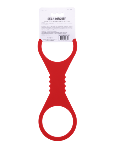 SPORTSHEETS AMOR LARGE SILICONE CUFFS