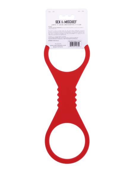 SPORTSHEETS AMOR LARGE SILICONE CUFFS