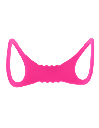 SPORTSHEETS LARGE HOT PINK SILICONE CUFFS