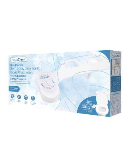 AQUACLEAN SWIFT SPRAY SLIM TOILET BIDET