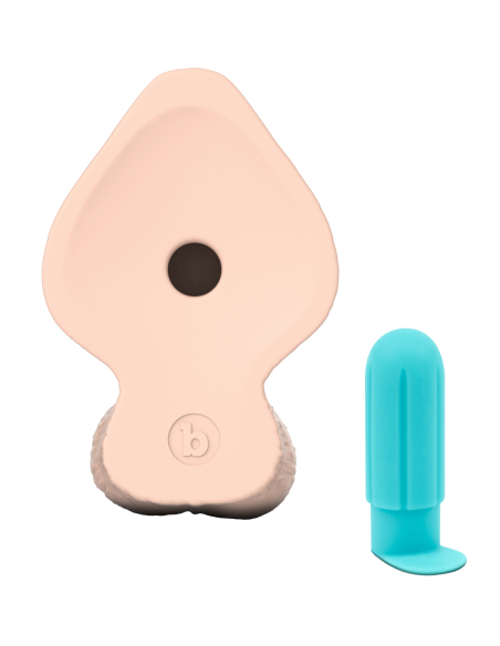 SLIPSKIN REALISTIC SILICONE DILDO 9 INCH GIRTHY CREAM