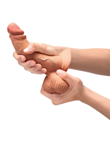 SLIPSKIN REALISTIC SILICONE DILDO 6.5 INCH...