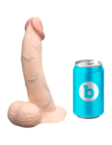 SLIPSKIN REALISTIC SILICONE DILDO 8 INCH CURVED...