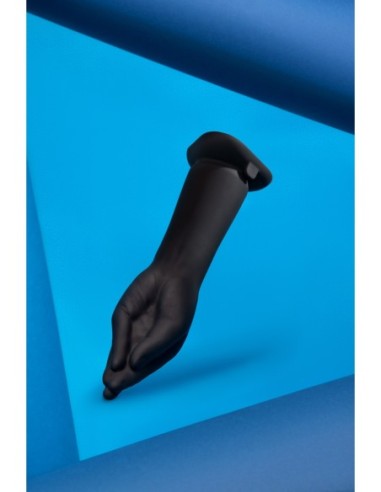 B-VIBE VIBRATING SILICONE FISTING DILDO