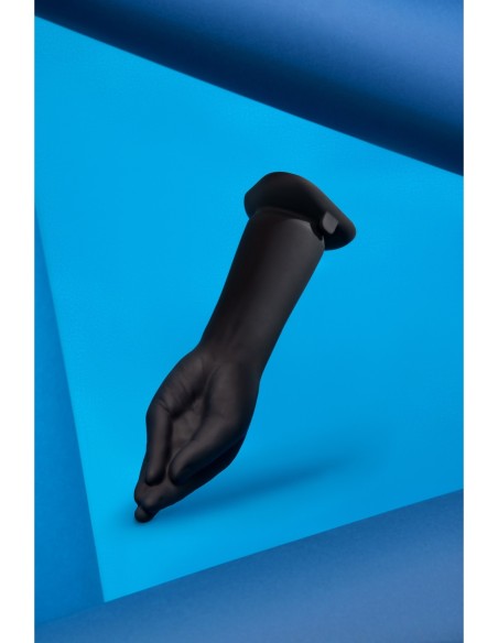 B-VIBE VIBRATING SILICONE FISTING DILDO