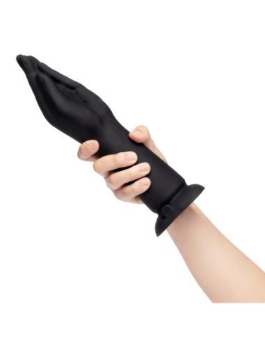 B-VIBE VIBRATING SILICONE FISTING DILDO