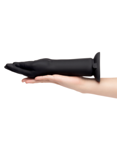 B-VIBE VIBRATING SILICONE FISTING DILDO