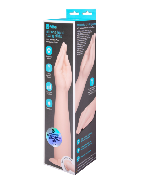 B-VIBE SILICONE HAND FISTING DILDO