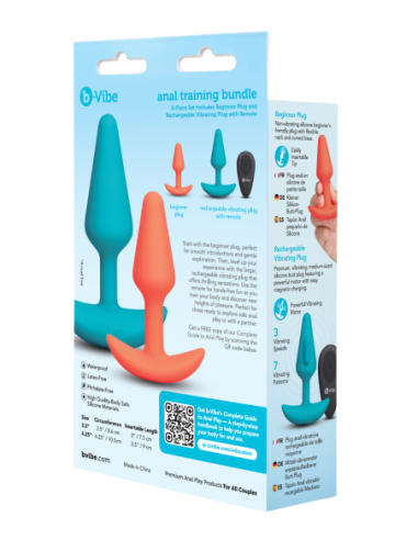 B-VIBE BUTTIES ANAL TRAINING SET (2 PIECE)