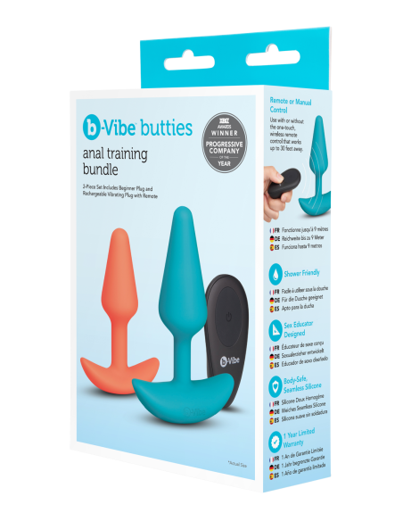 B-VIBE BUTTIES ANAL TRAINING SET (2 PIECE)