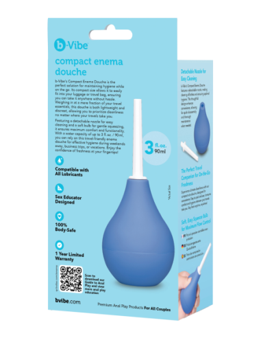 B-VIBE COMPACT ENEMA DOUCHE