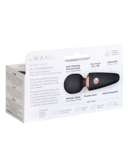 LE WAND MINI MICRO WAND BLACK