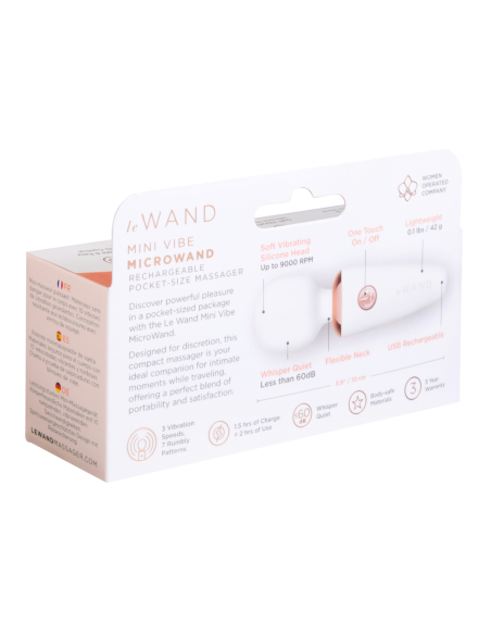 LE WAND MINI MICRO WAND WHITE