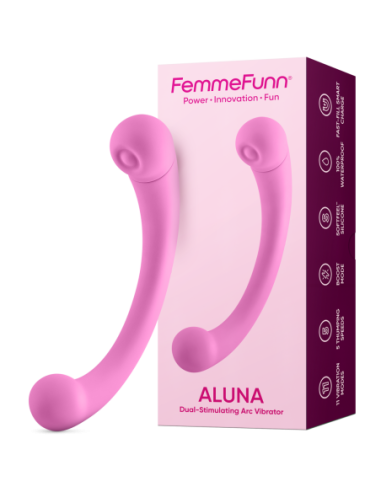 FEMMEFUNN ALUNA DUAL STIMULATING VIBRATOR PINK