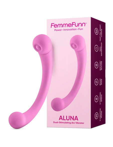 FEMMEFUNN ALUNA DUAL STIMULATING VIBRATOR PINK