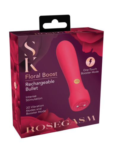 SECRET KISSES ROSEGASM FLORAL BOOST BULLET
