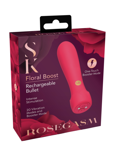 SECRET KISSES ROSEGASM FLORAL BOOST BULLET