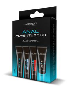 WICKED ANAL ADVENTURE KIT 4X30 ML 2