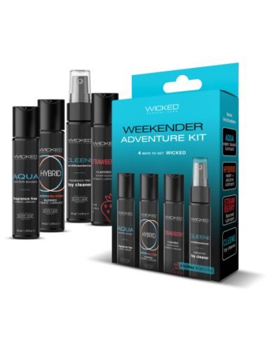 WICKED WEEKENDER ADVENTURE KIT 4X30 ML
