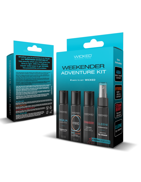 WICKED WEEKENDER ADVENTURE KIT 4X30 ML