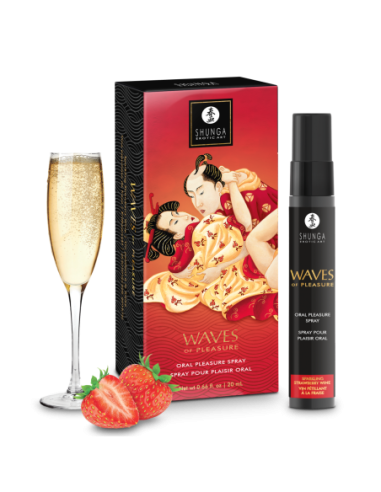SHUNGA WAVES OF PLEASURE SPARKLING STRAWBERRY...