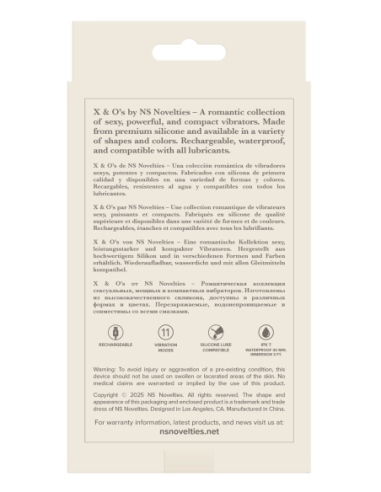 X AND O'S PECK IVORY