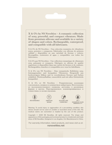 X AND O'S EMBRACE ROSE