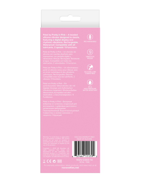 PRETTY IN PINK PETAL PINK