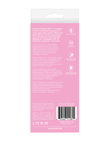 PRETTY IN PINK CRUSH PINK