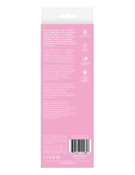 PRETTY IN PINK VELVET PINK