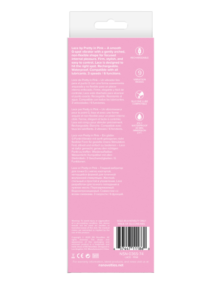 PRETTY IN PINK LACE PINK