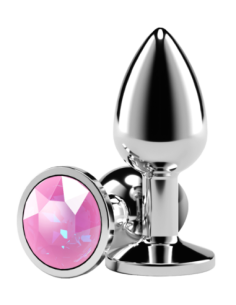 REAR ASSETS SILVER SMALL PINK GEM