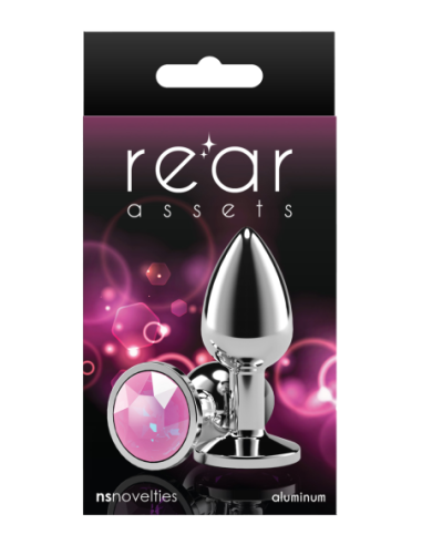 REAR ASSETS SILVER SMALL PINK GEM