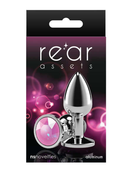 REAR ASSETS SILVER SMALL PINK GEM