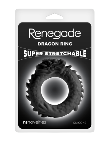 RENEGADE DRAGON RING BLACK